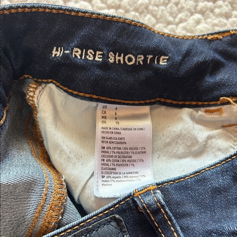 American Eagle Outfitters Indigo Jean Shorts - Picture 8 of 13